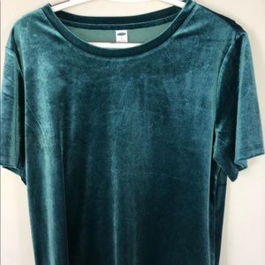 NWOT Old Navy Velvet top